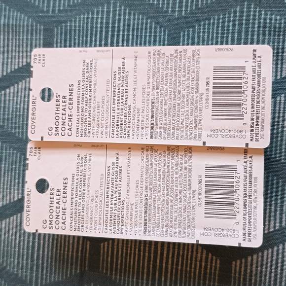 COVERGIRL BRAND WOMEN'S MAKEUP CONCEALER SMOOTHERS  BUNDLE OF 2 - Picture 8 of 8